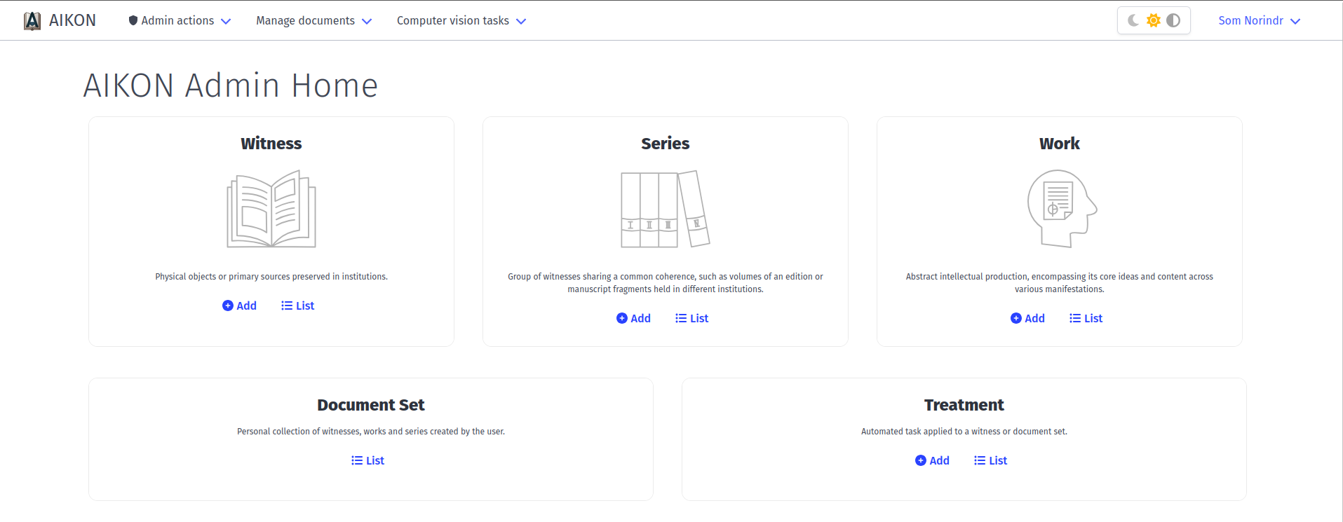 AIKON Homepage