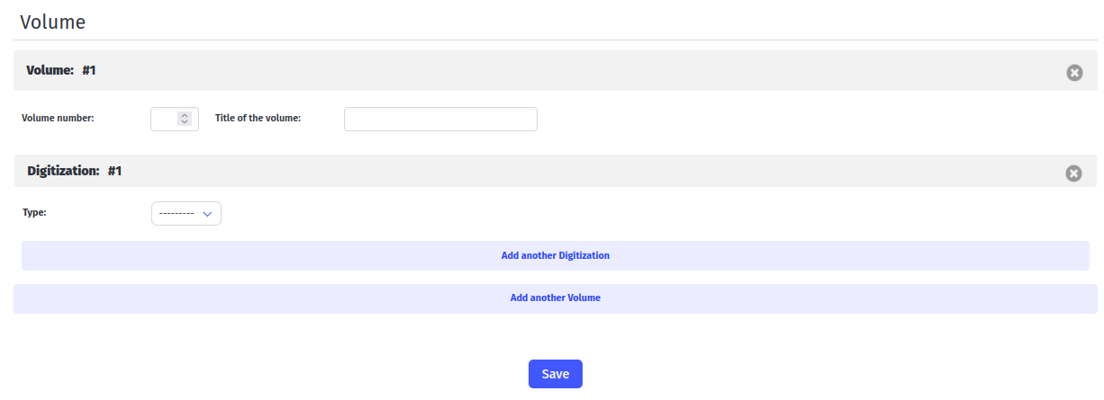 Series form screenshot